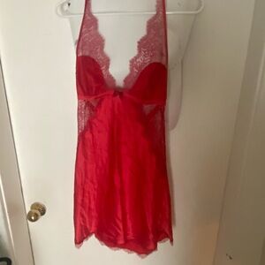 Victoria’s Secret Red lace nighty